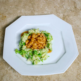 Baked Beans & Mashed Potato
