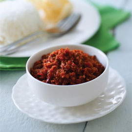 Dry Chilli Tuna Sambal