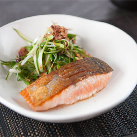 Panfried Salmon With Vietnamese Sauce