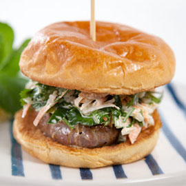 Sweet & Sour Beef Steak Sandwich
