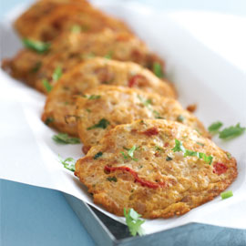 Tuna Tofu Egg Cakes